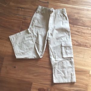 BNWT Gymboree Summer pants w/adjustable pant legs